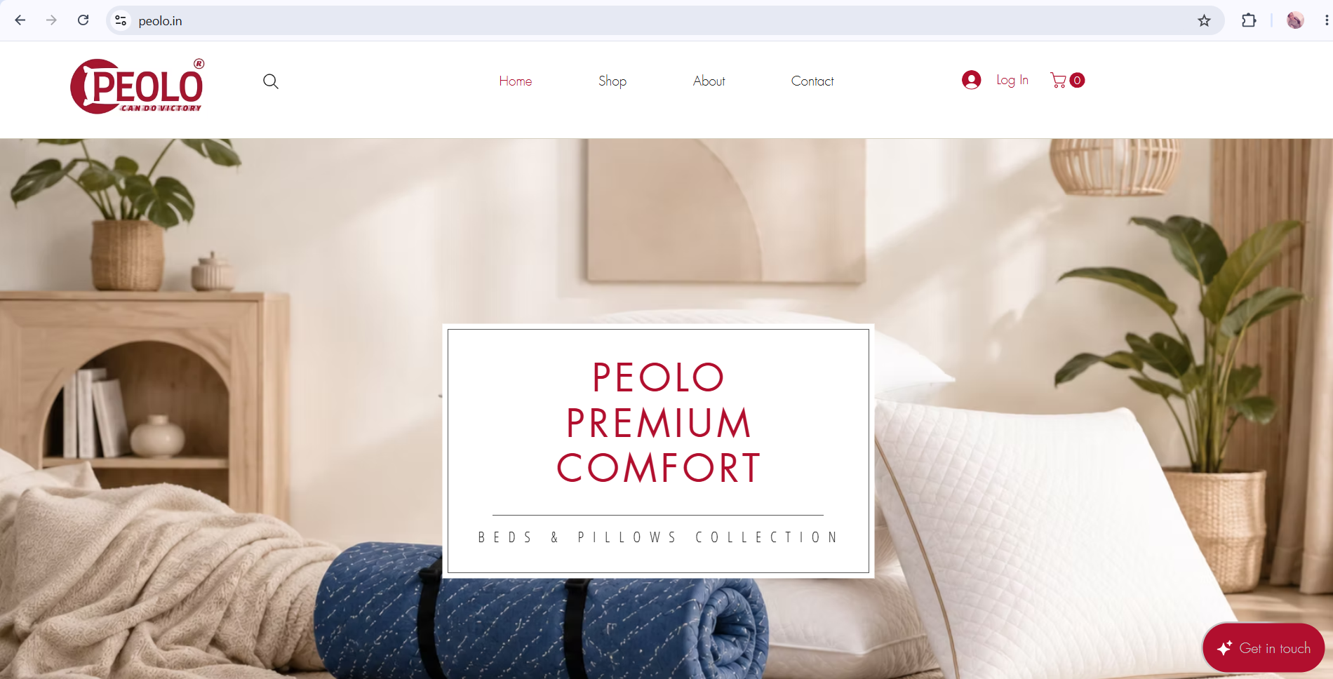 Ecommerce website — peolo.in
